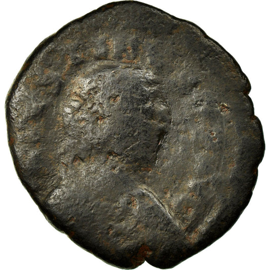 Κέρμα, 
  
  Ιουστίνος Α' 518-527, 
  
  Follis